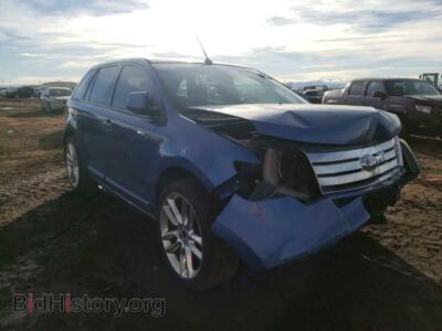 2010 Ford EDGE Edge Sport, синий — VIN 2FMDK3AC2ABA48326, Copart