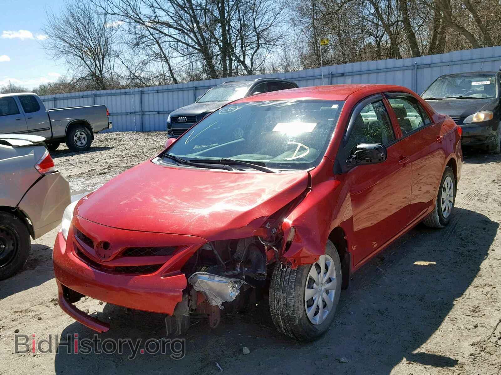2011 TOYOTA COROLLA BA - VIN: 2T1BU4EE8BC620144 - Фото 2