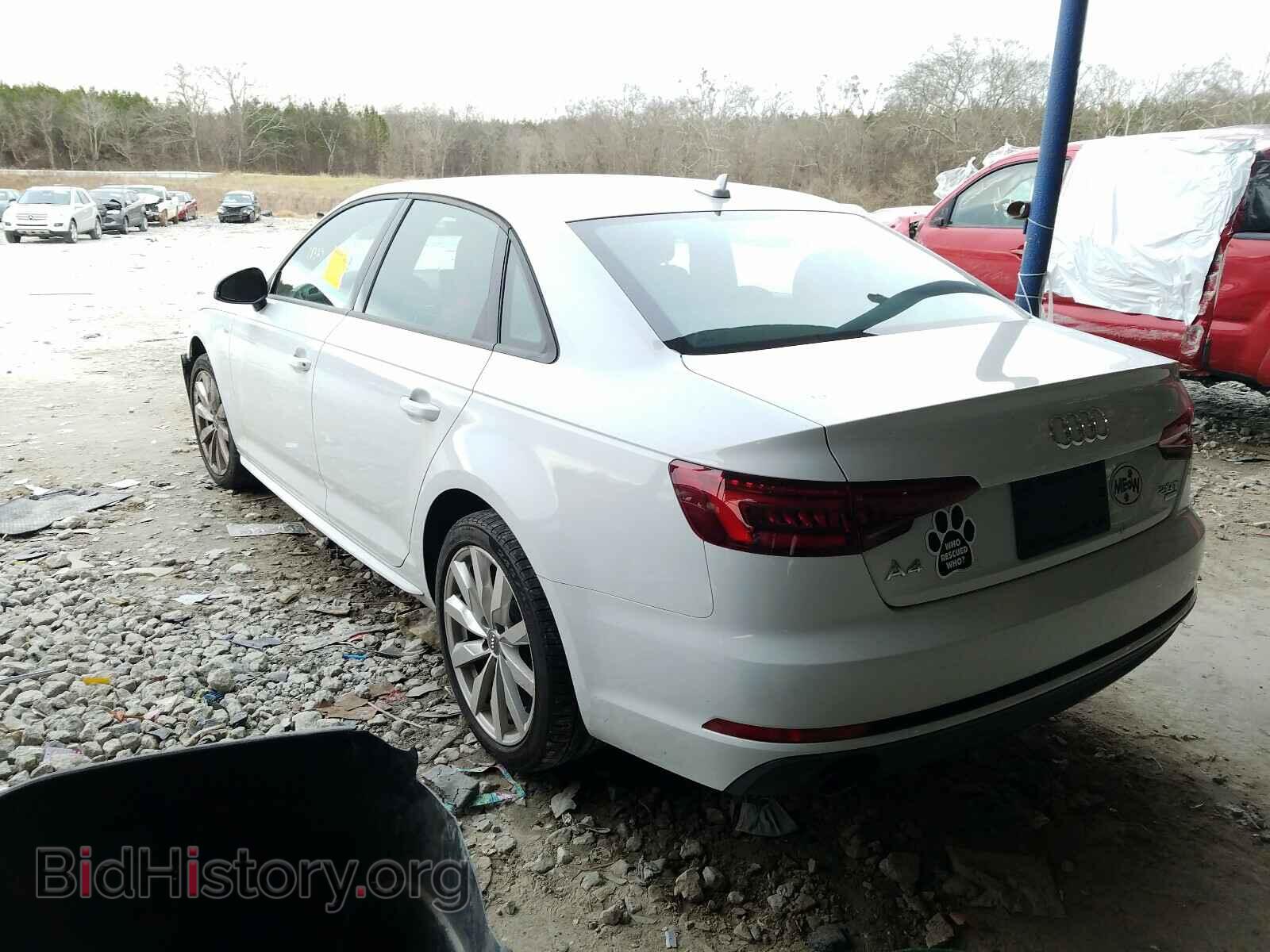 2018 AUDI A4 - VIN: WAUKMAF40JA203038 - Фото 3