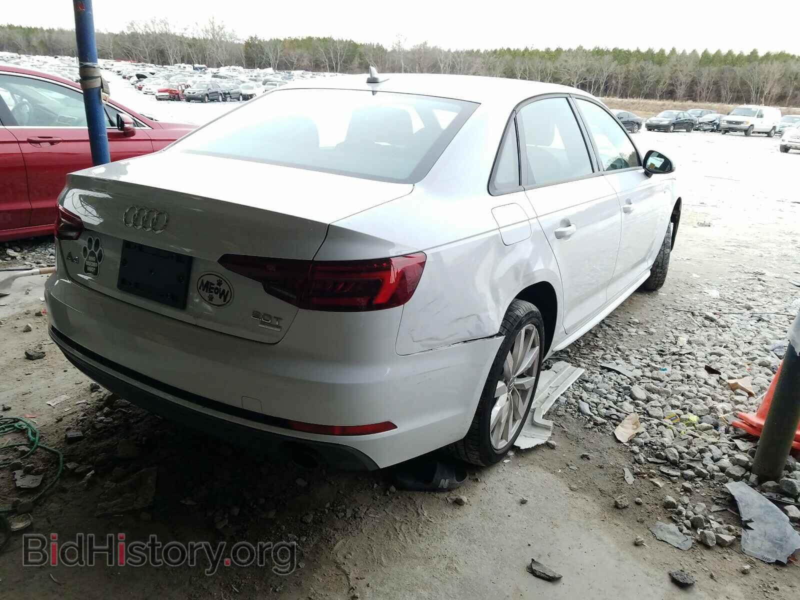 2018 AUDI A4 - VIN: WAUKMAF40JA203038 - Фото 4