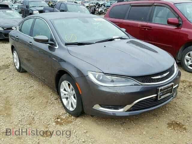 Фотография 1C3CCCAB9GN101853 - CHRYSLER 200 2016