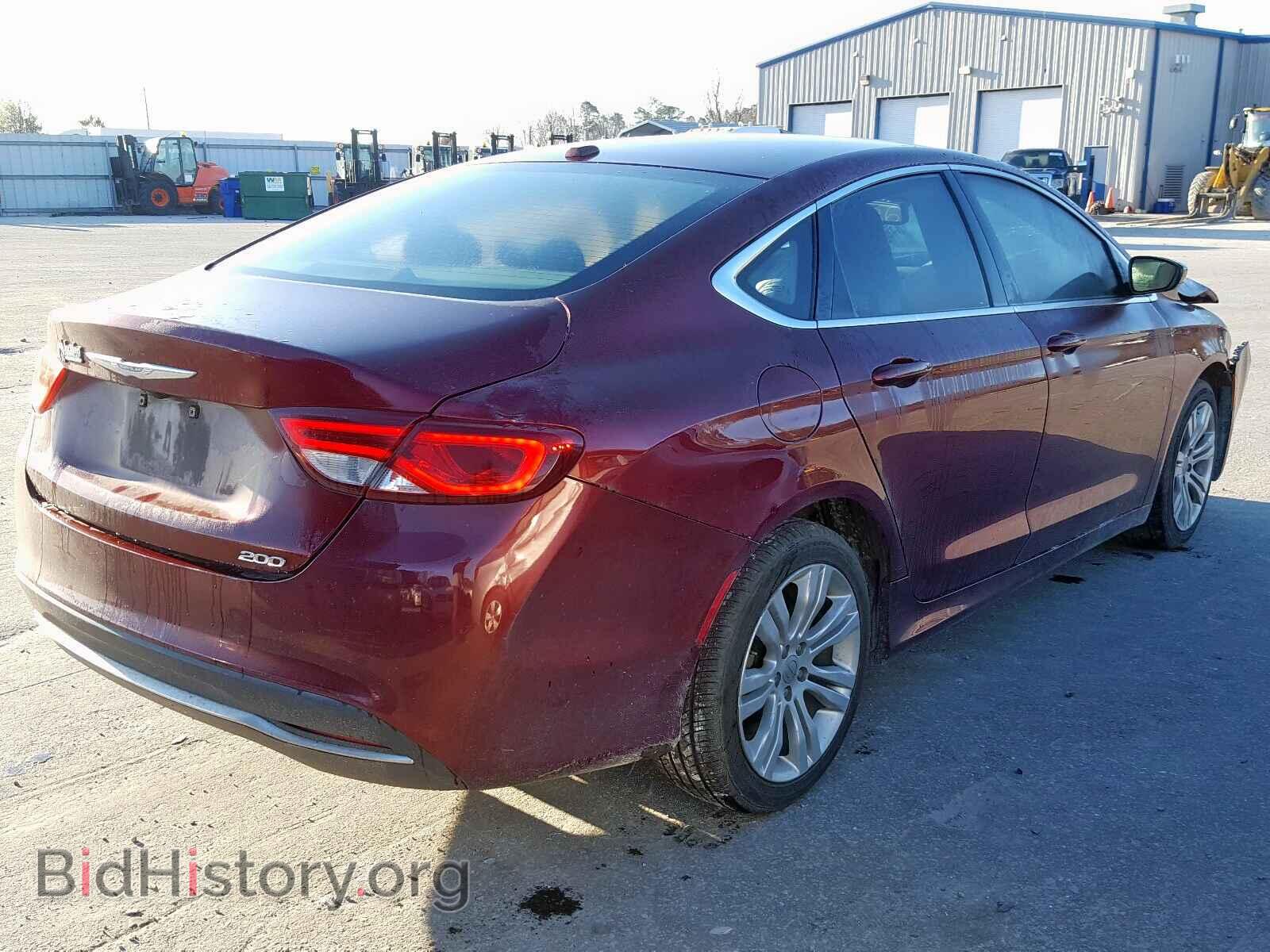 2015 CHRYSLER 200 - VIN: 1C3CCCABXFN558928 - Photo 4