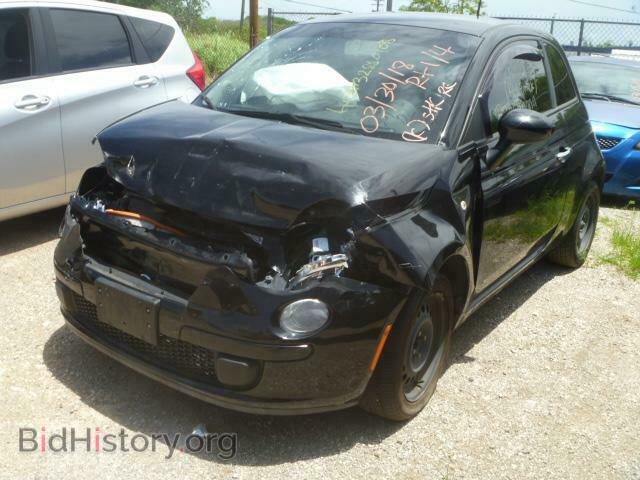 2013 FIAT 500 - VIN: 3C3CFFAR2DT553810 - Фото 2