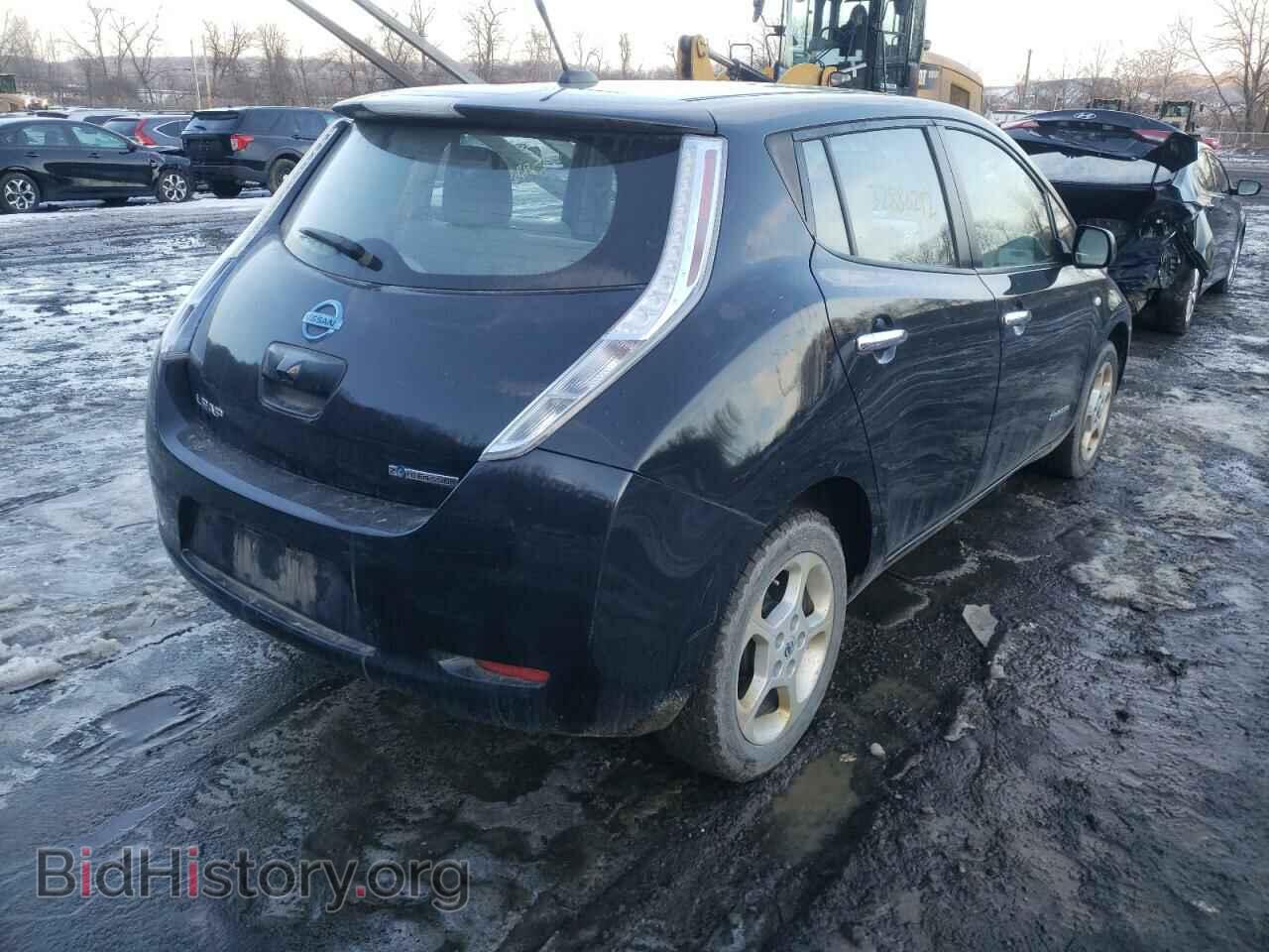 2012 NISSAN LEAF - VIN: JN1AZ0CP2CT017150 - Фото 4