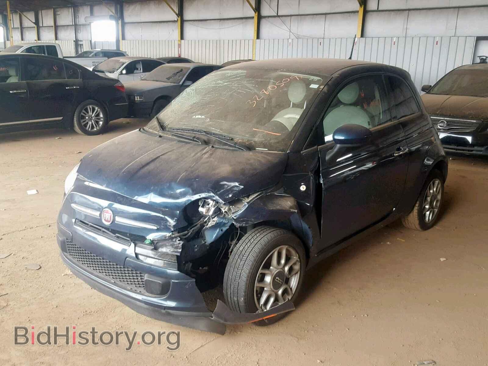 2014 FIAT 500 - VIN: 3C3CFFAR2ET264220 - Фото 2