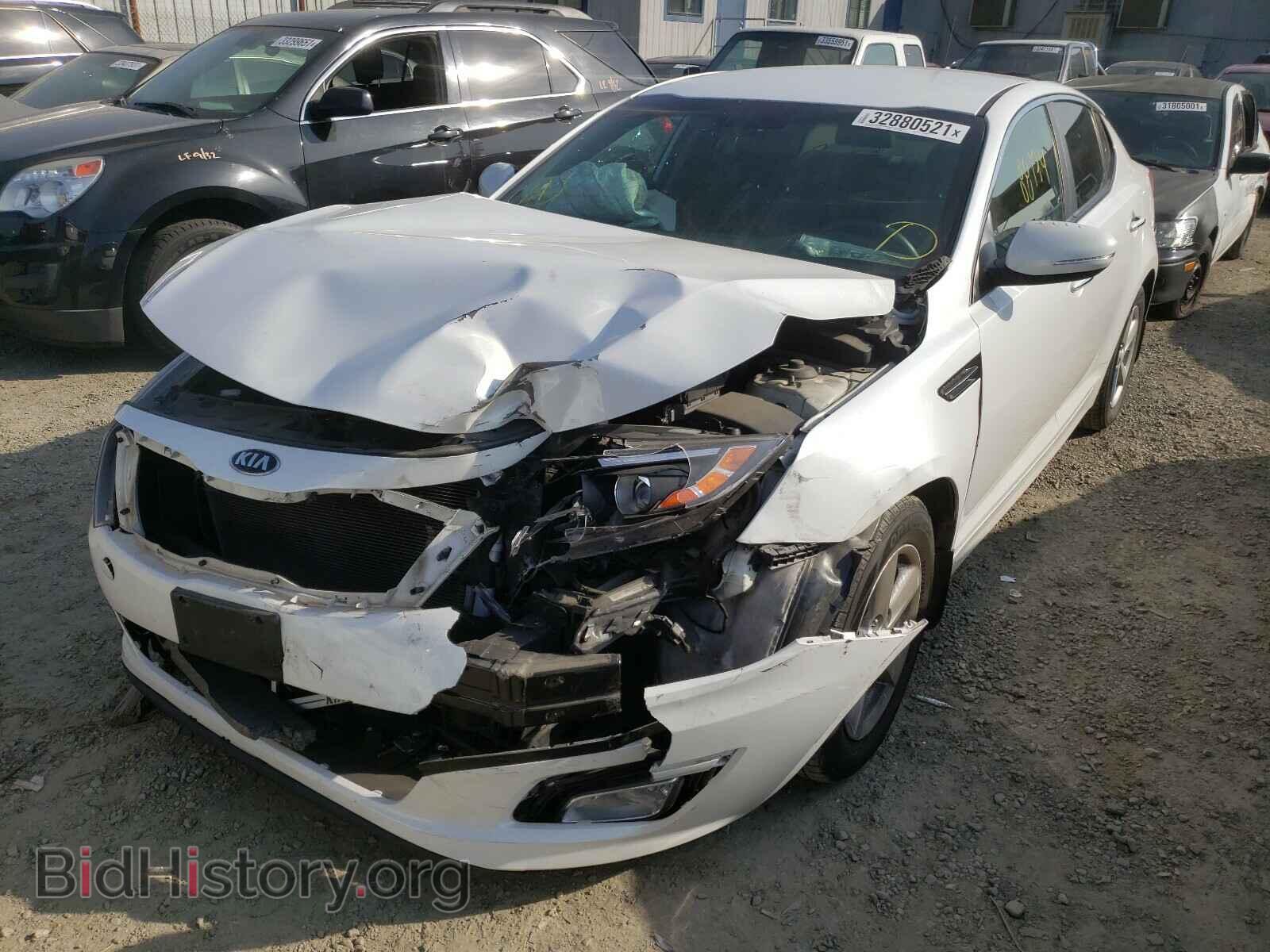 2015 KIA OPTIMA - VIN: KNAGM4A78F5631674 - Фото 2