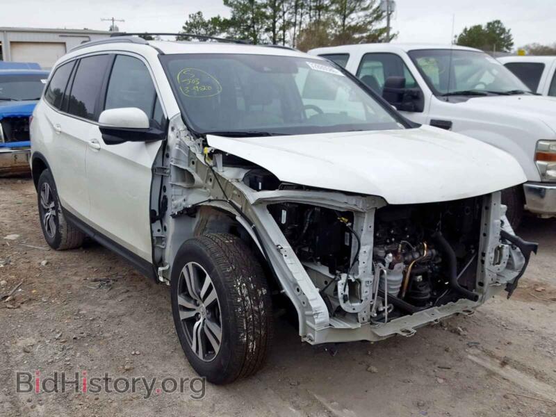 2018 Honda PILOT Pilot EXL (VIN 5FNYF5H65JB025261) — фото 1 из 10, Copart, повреждение: передняя часть