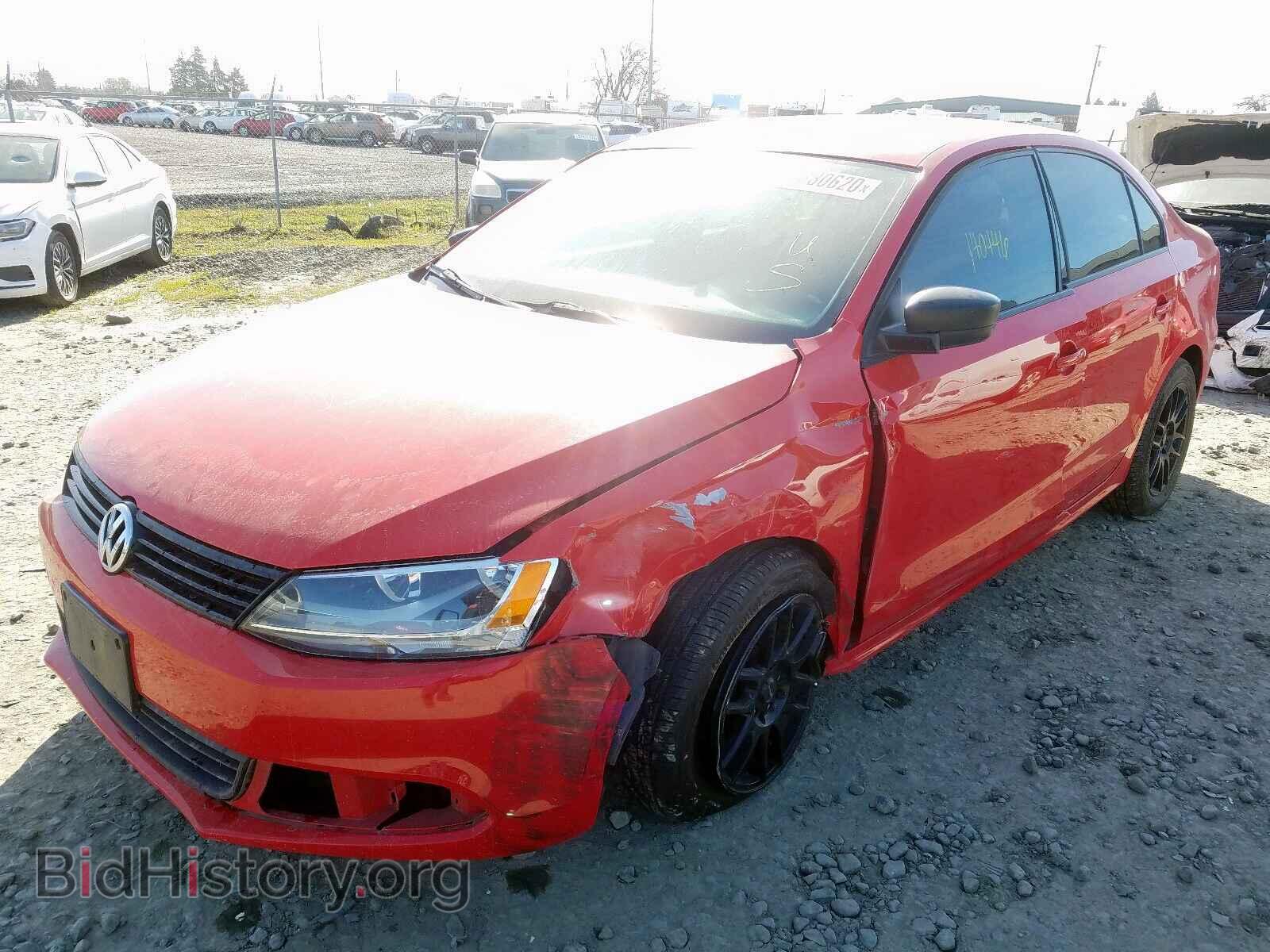2014 VOLKSWAGEN JETTA - VIN: 3VW2K7AJ1EM209218 - Фото 2