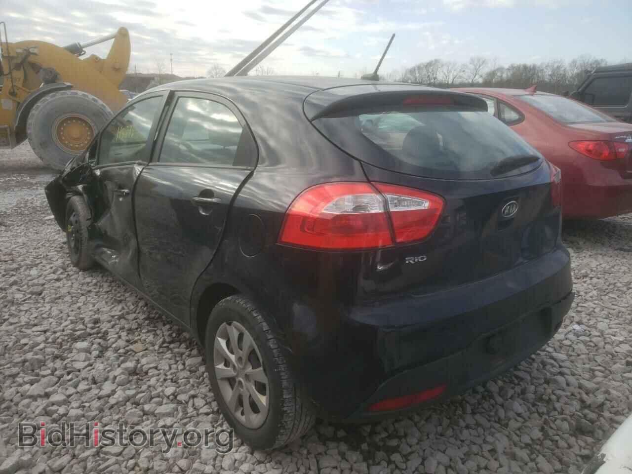 2012 KIA RIO - VIN: KNADM5A34C6017393 - Фото 3
