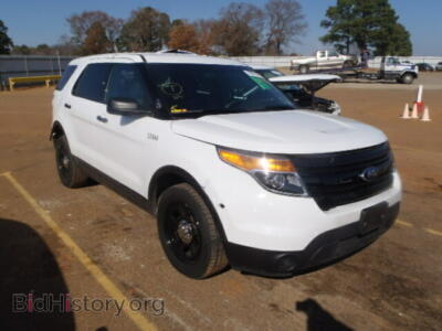 2013 Ford EXPLORER Explorer P, белый — VIN 1FM5K8AR4DGA51148, Copart