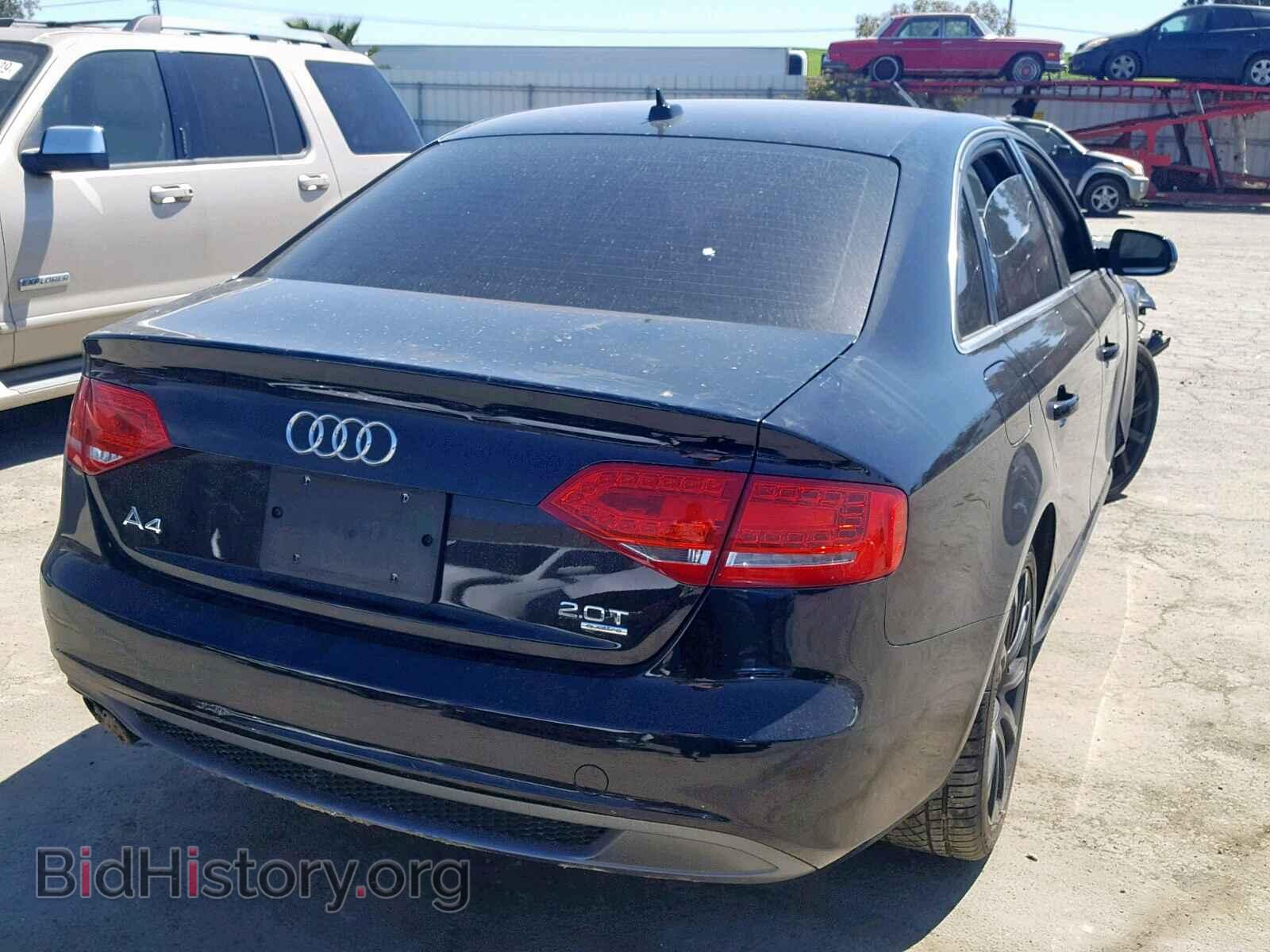 2012 AUDI A4 - VIN: WAUFFAFL0CN000732 - Фото 4