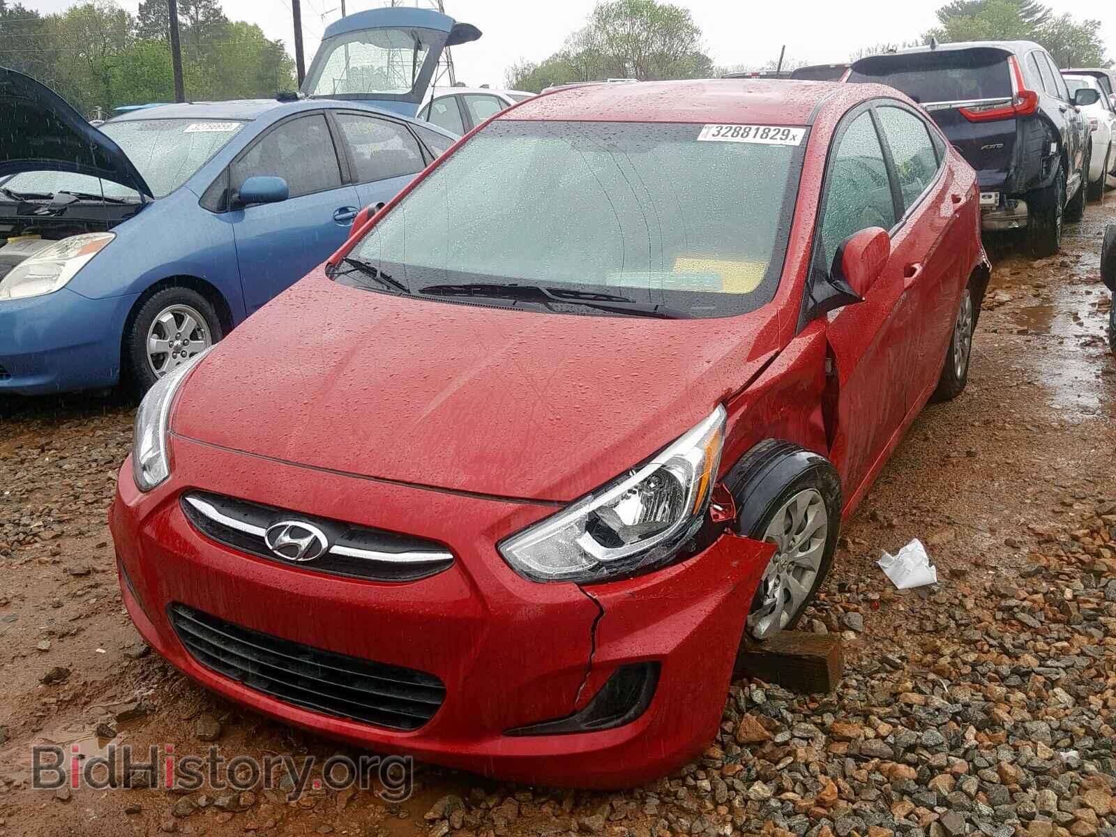 2016 HYUNDAI ACCENT - VIN: KMHCT4AE2GU158456 - Фото 2
