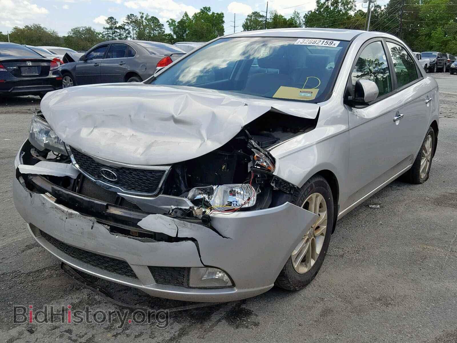 2012 KIA FORTE EX - VIN: KNAFU4A25C5566214 - Фото 2