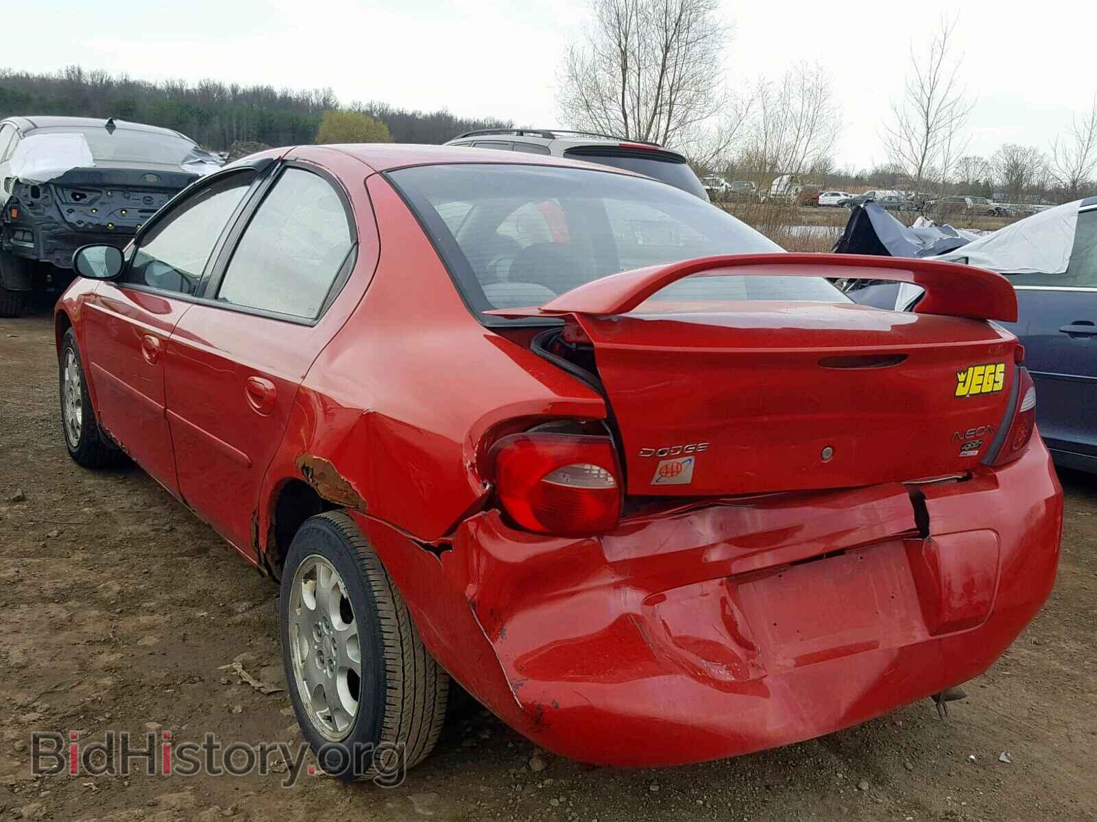 2004 DODGE NEON - VIN: 1B3ES56CX4D643308 - Фото 3