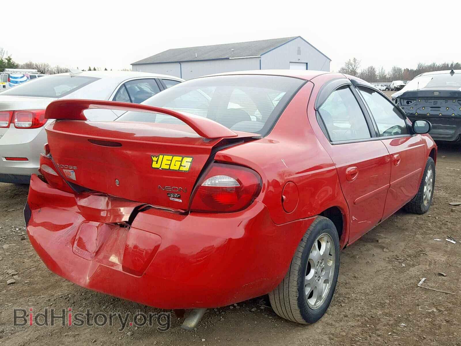 2004 DODGE NEON - VIN: 1B3ES56CX4D643308 - Фото 4