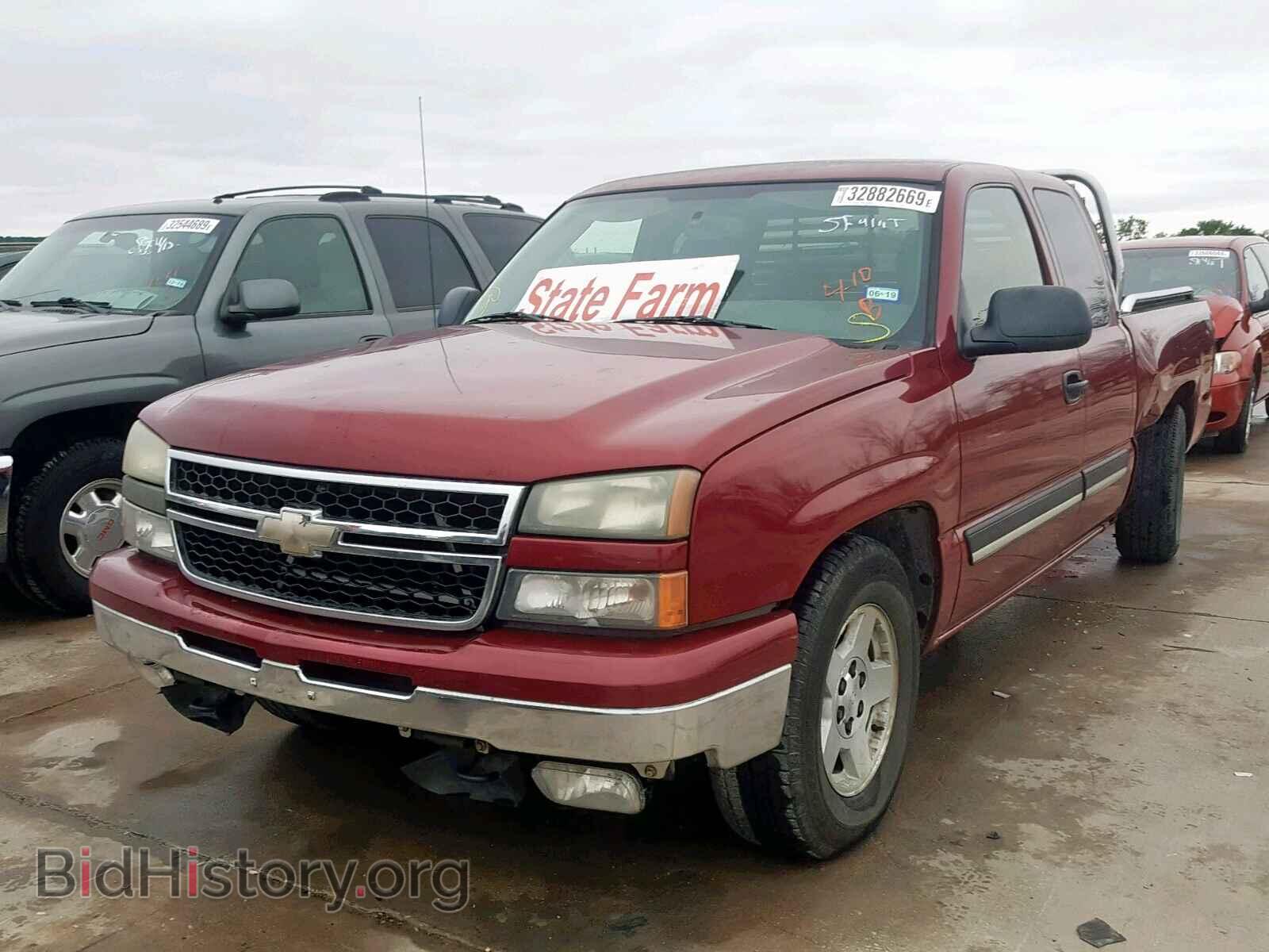 2006 CHEVROLET SILVERADO - VIN: 1GCEC19V76Z184505 - Фото 2