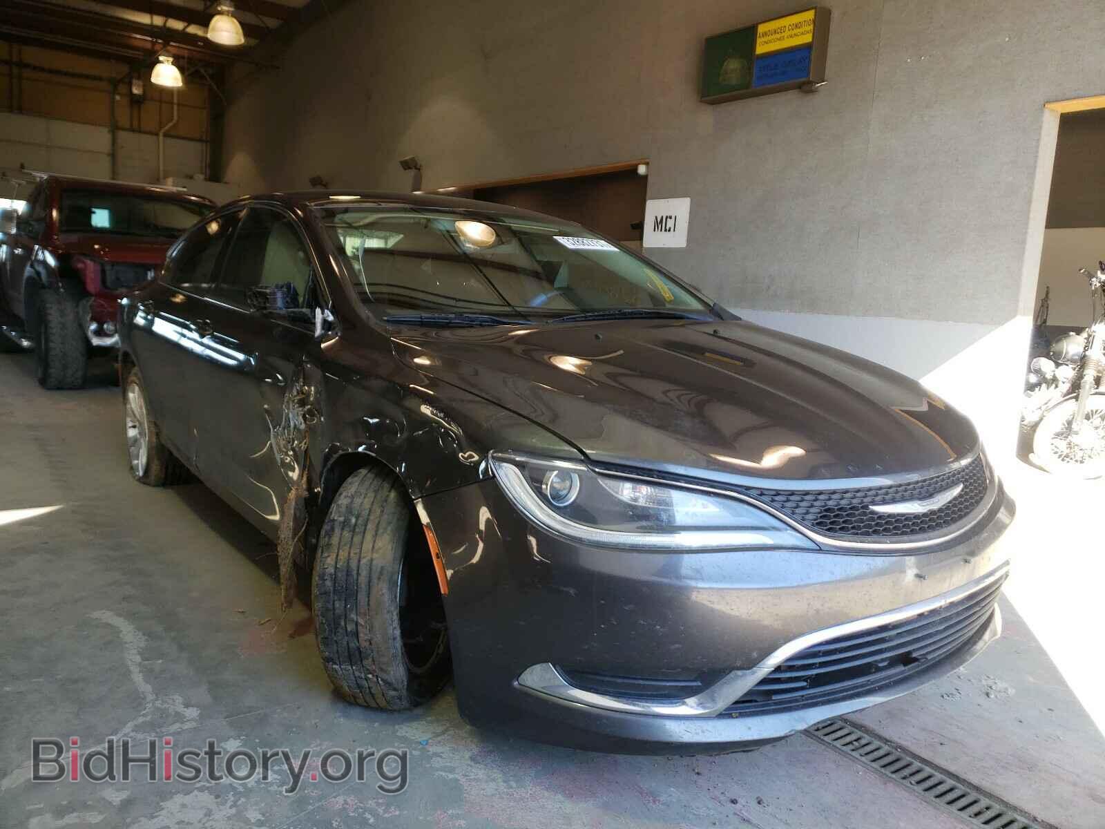 Фотография 1C3CCCAB1GN160282 - CHRYSLER 200 2016