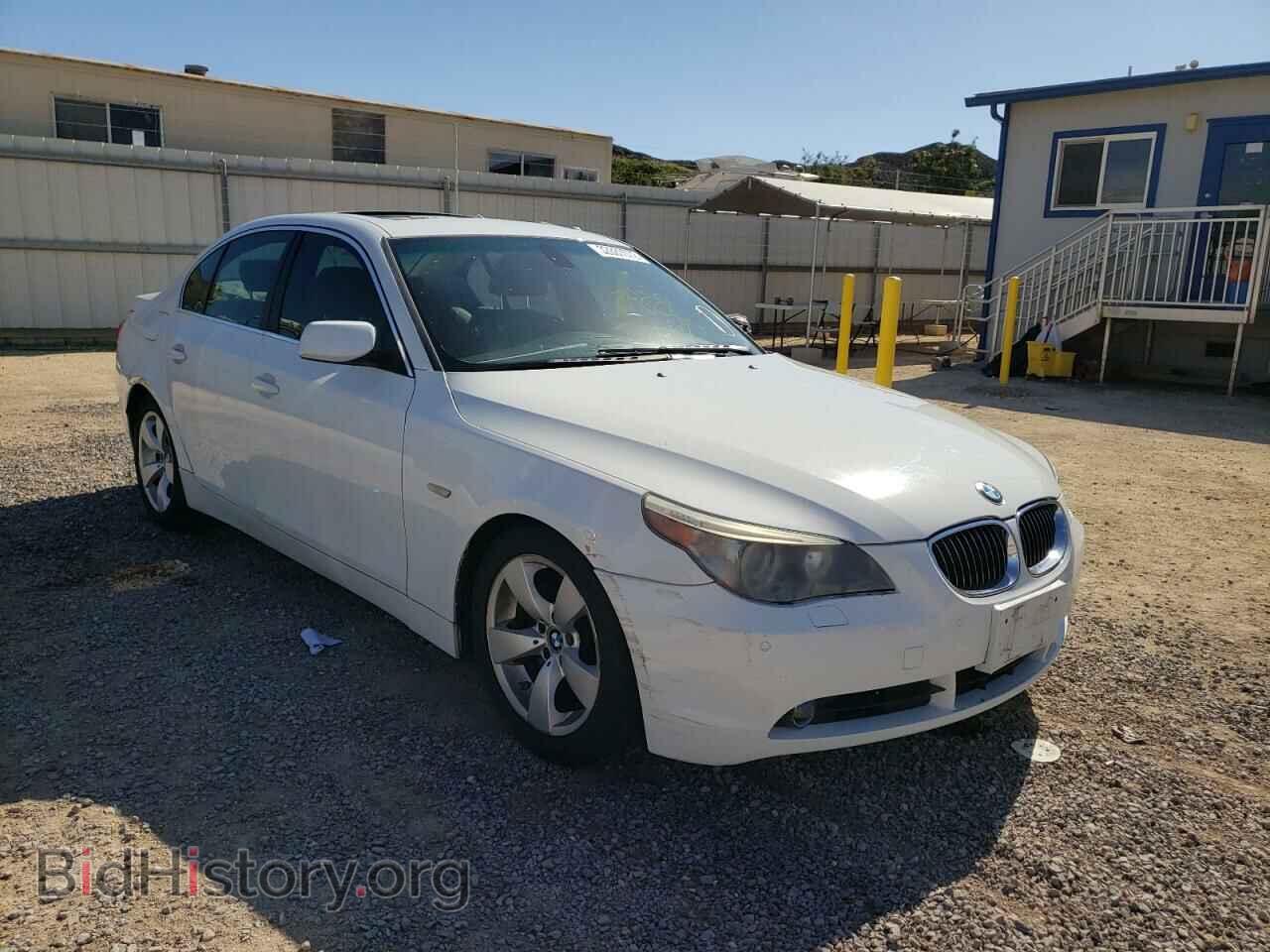 Фотография WBANE53557CW67826 - BMW 5 SERIES 2007