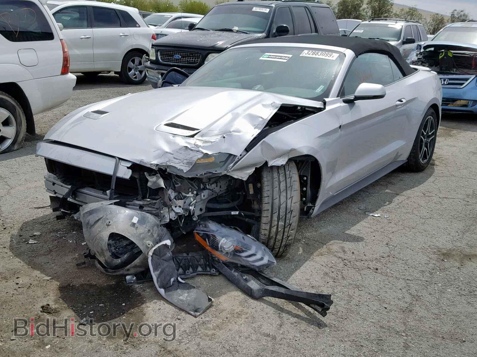 2018 FORD MUSTANG - VIN: 1FATP8UH9J5132515 - Фото 2
