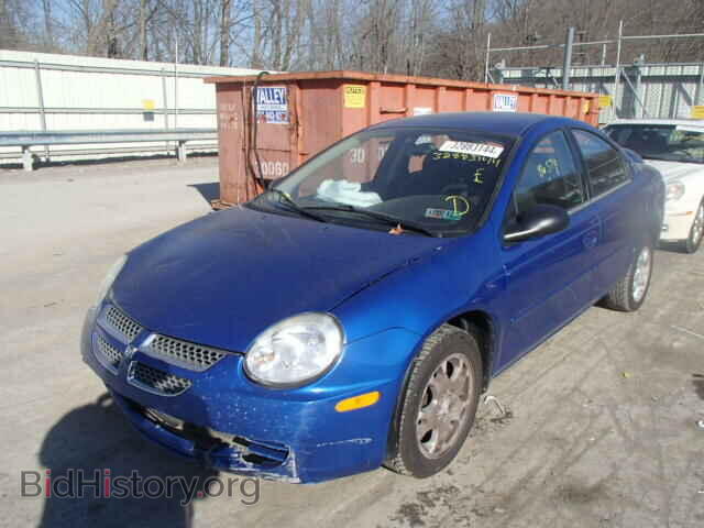 2005 DODGE NEON - VIN: 1B3ES56C35D186567 - Фото 2