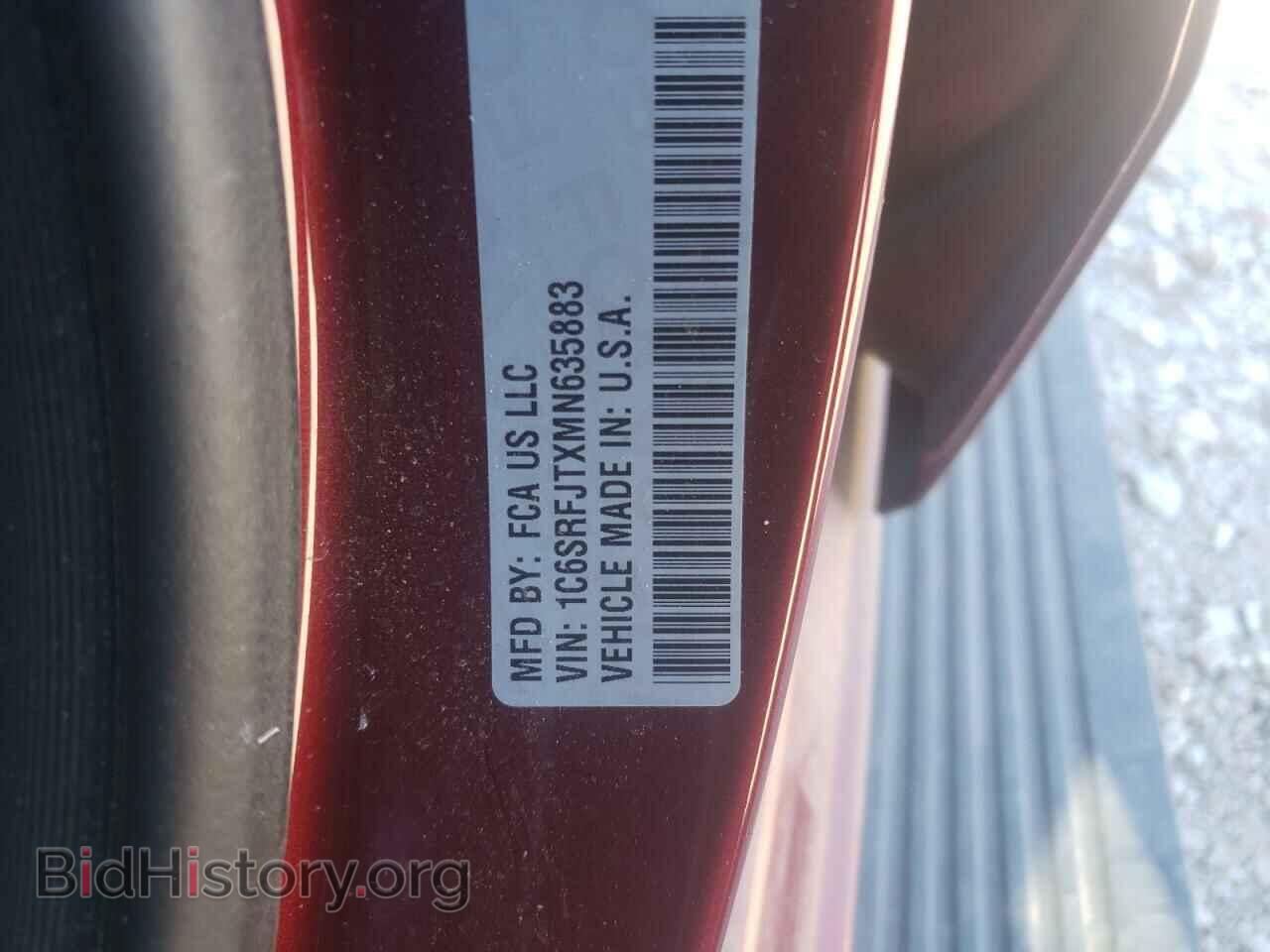 2021 RAM 1500 - VIN: 1C6SRFJTXMN635883 - Фото 10