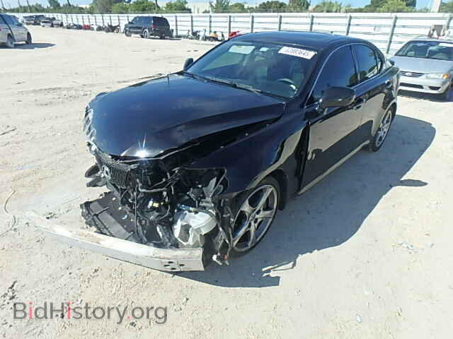 2008 LEXUS IS350 - VIN: JTHBE262182013739 - Фото 2