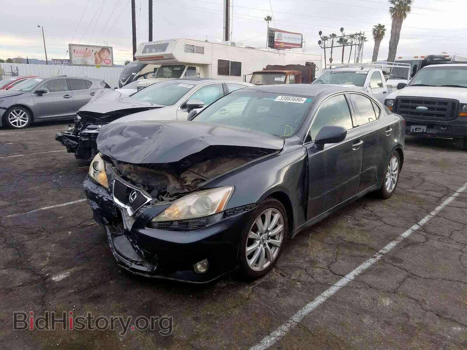 2008 LEXUS IS - VIN: JTHBK262382081033 - Фото 2