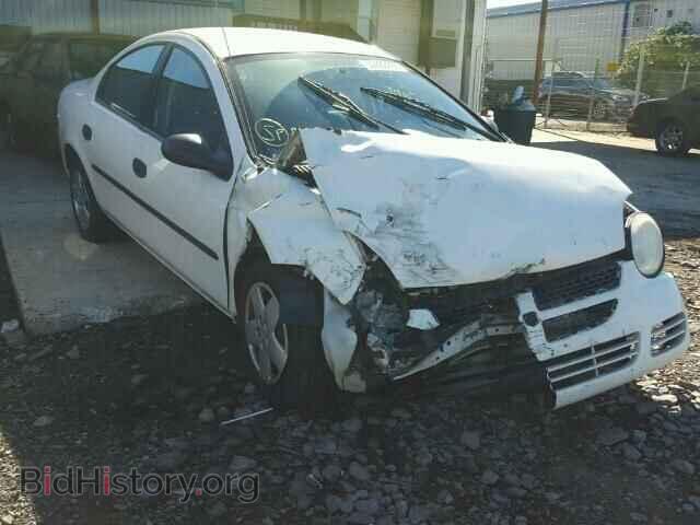 Photo 1B3ES26C15D152416 - DODGE NEON 2005
