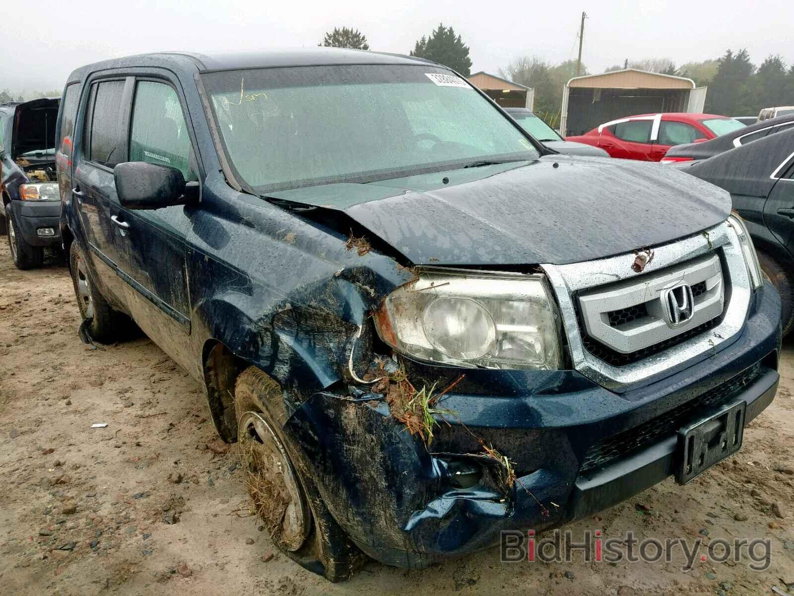 Фотография 5FNYF3H25BB055329 - HONDA PILOT LX 2011