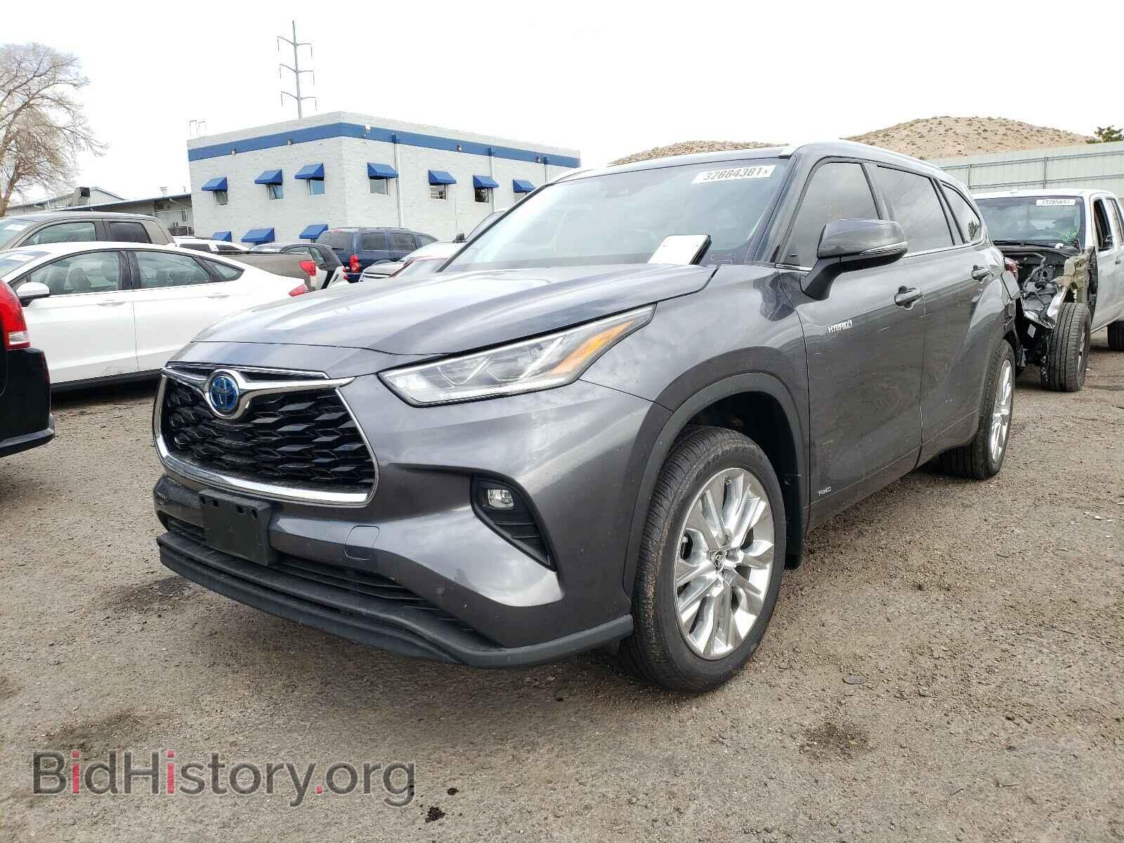 2021 TOYOTA HIGHLANDER - VIN: 5TDDBRCHXMS015609 - Фото 2