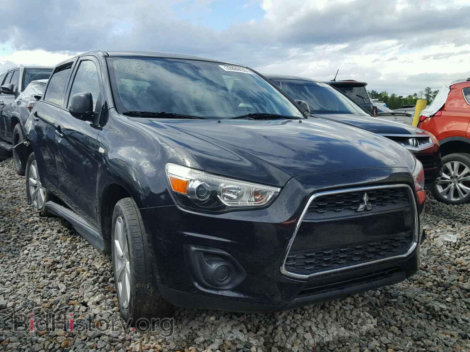 Photo 4A4AP3AU6EE001823 - MITSUBISHI OUTLANDER 2014