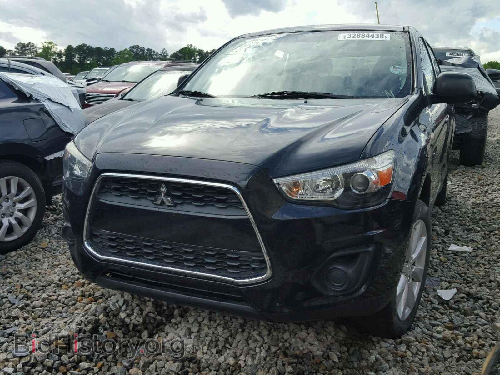 2014 MITSUBISHI OUTLANDER - VIN: 4A4AP3AU6EE001823 - Фото 2
