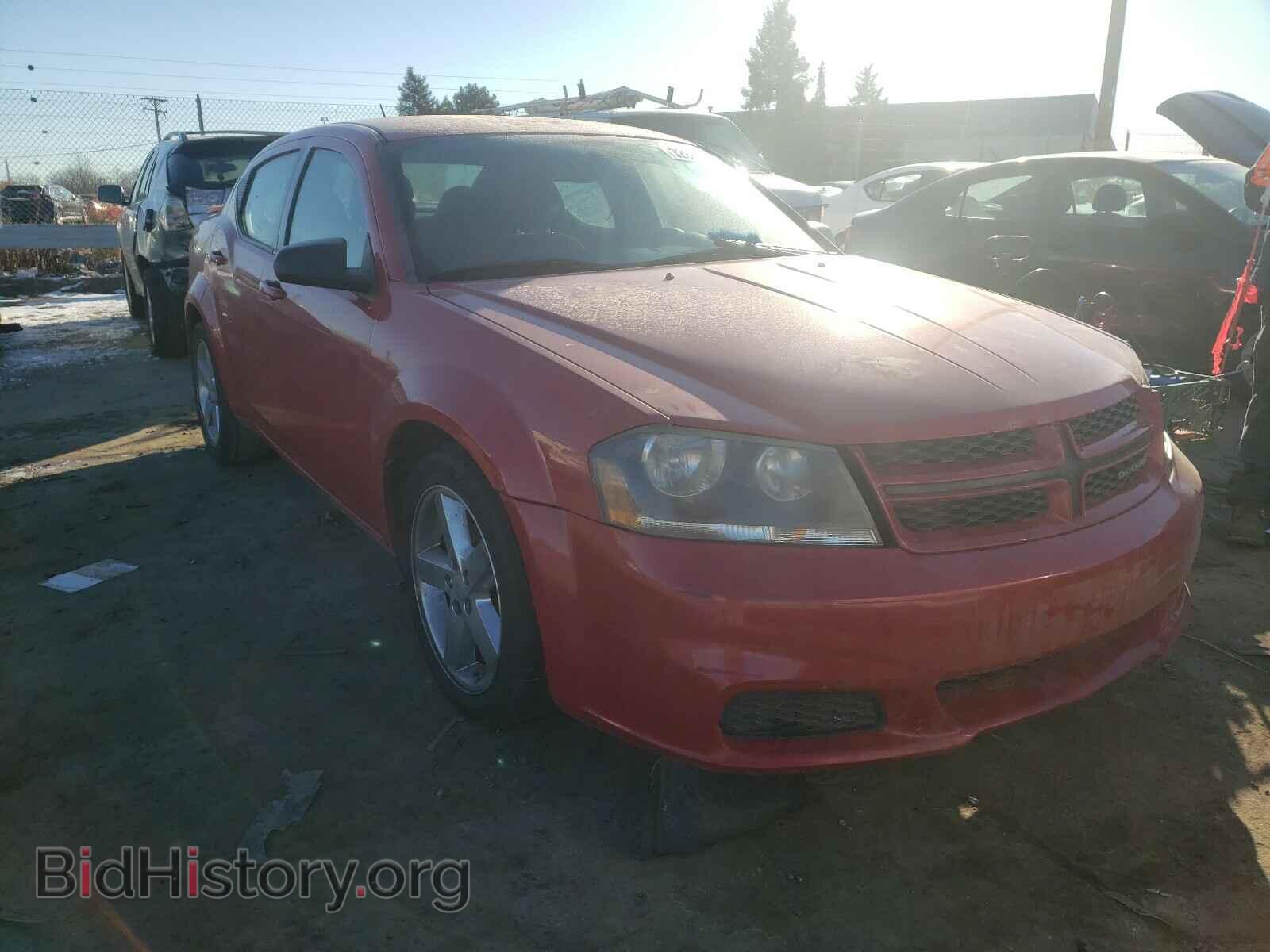 Фотография 1C3CDZAG4EN109710 - DODGE AVENGER 2014