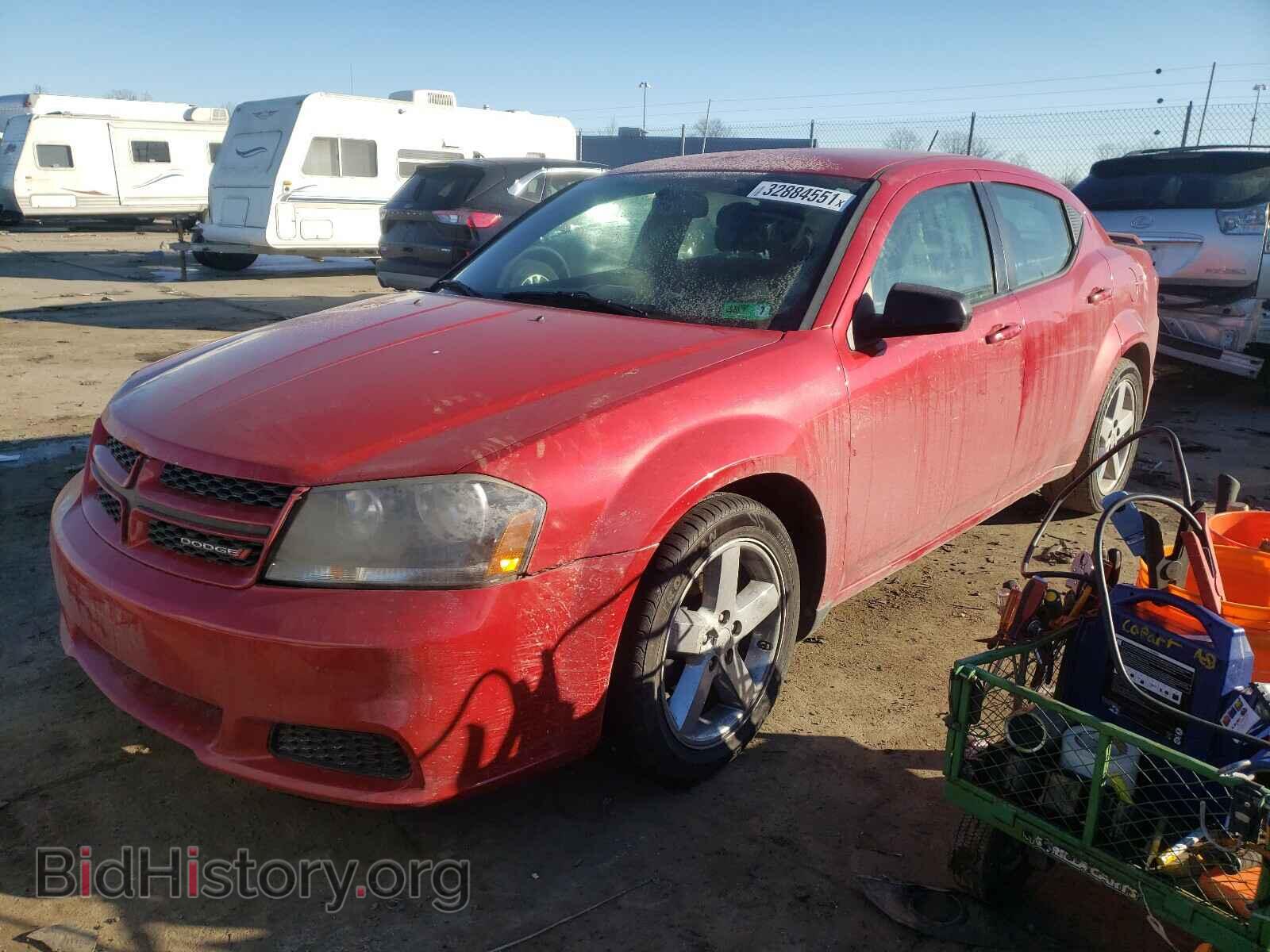 2014 DODGE AVENGER - VIN: 1C3CDZAG4EN109710 - Фото 2