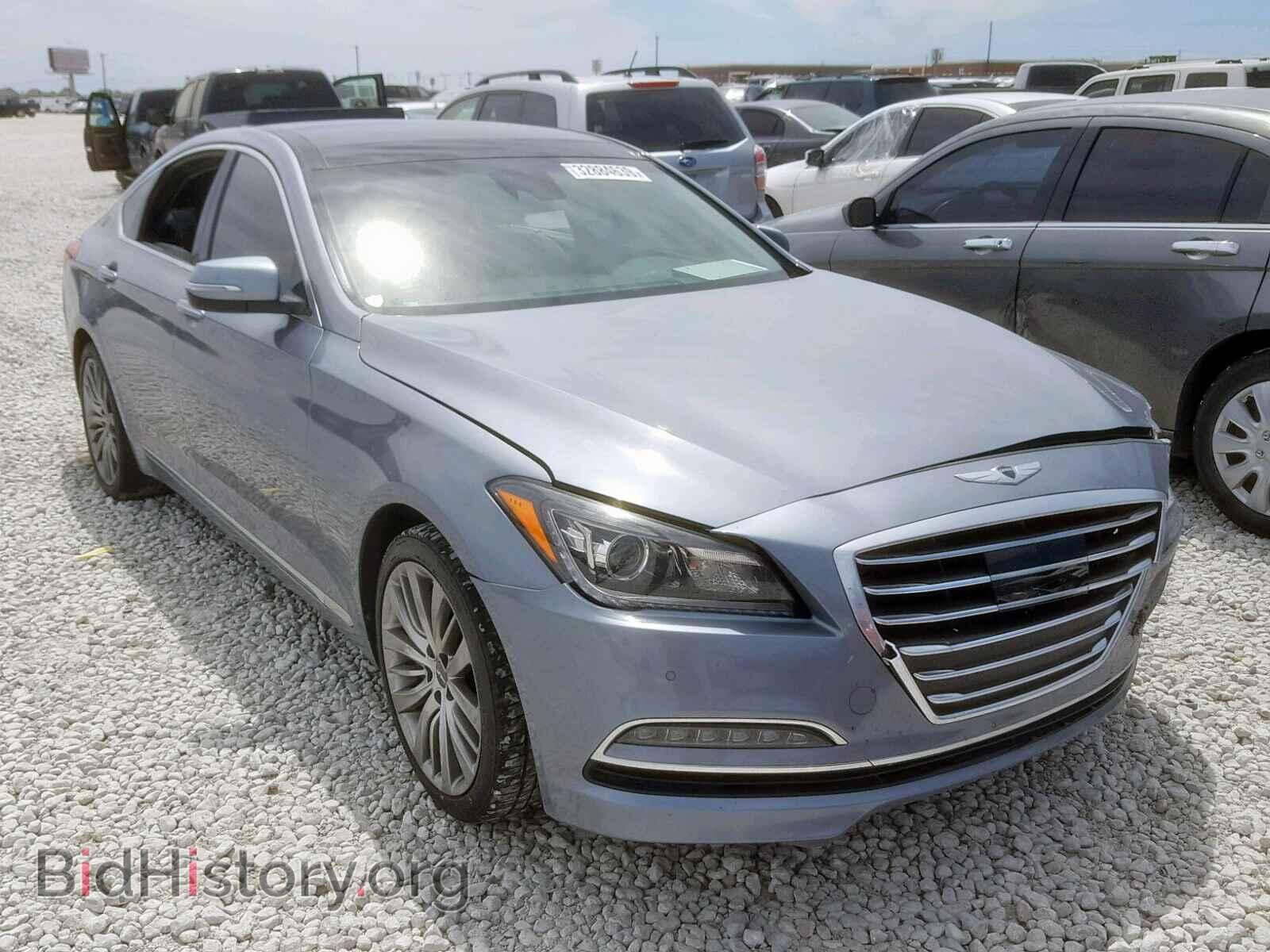 Photo KMHGN4JF2FU034626 - HYUNDAI GENESIS 2015
