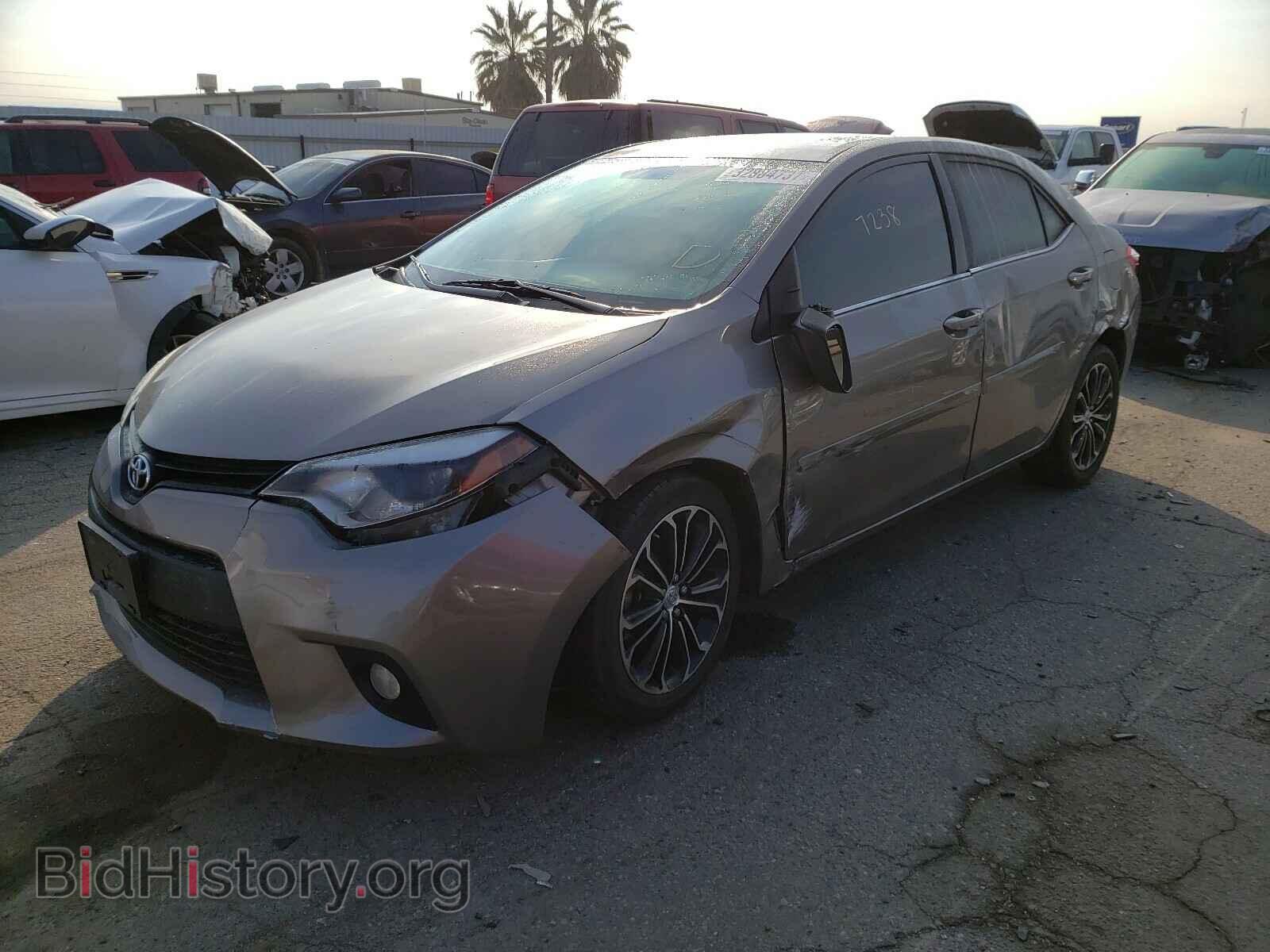 2014 TOYOTA COROLLA - VIN: 5YFBPRHE5EP025661 - Фото 2