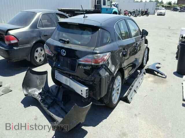 2012 LEXUS CT 200 - VIN: JTHKD5BH1C2078162 - Фото 4