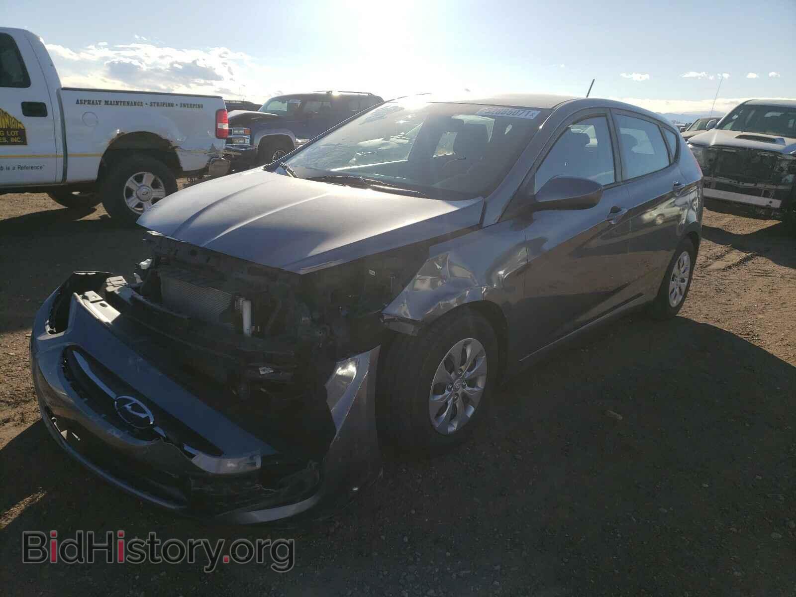 2017 HYUNDAI ACCENT - VIN: KMHCT5AEXHU300804 - Фото 2