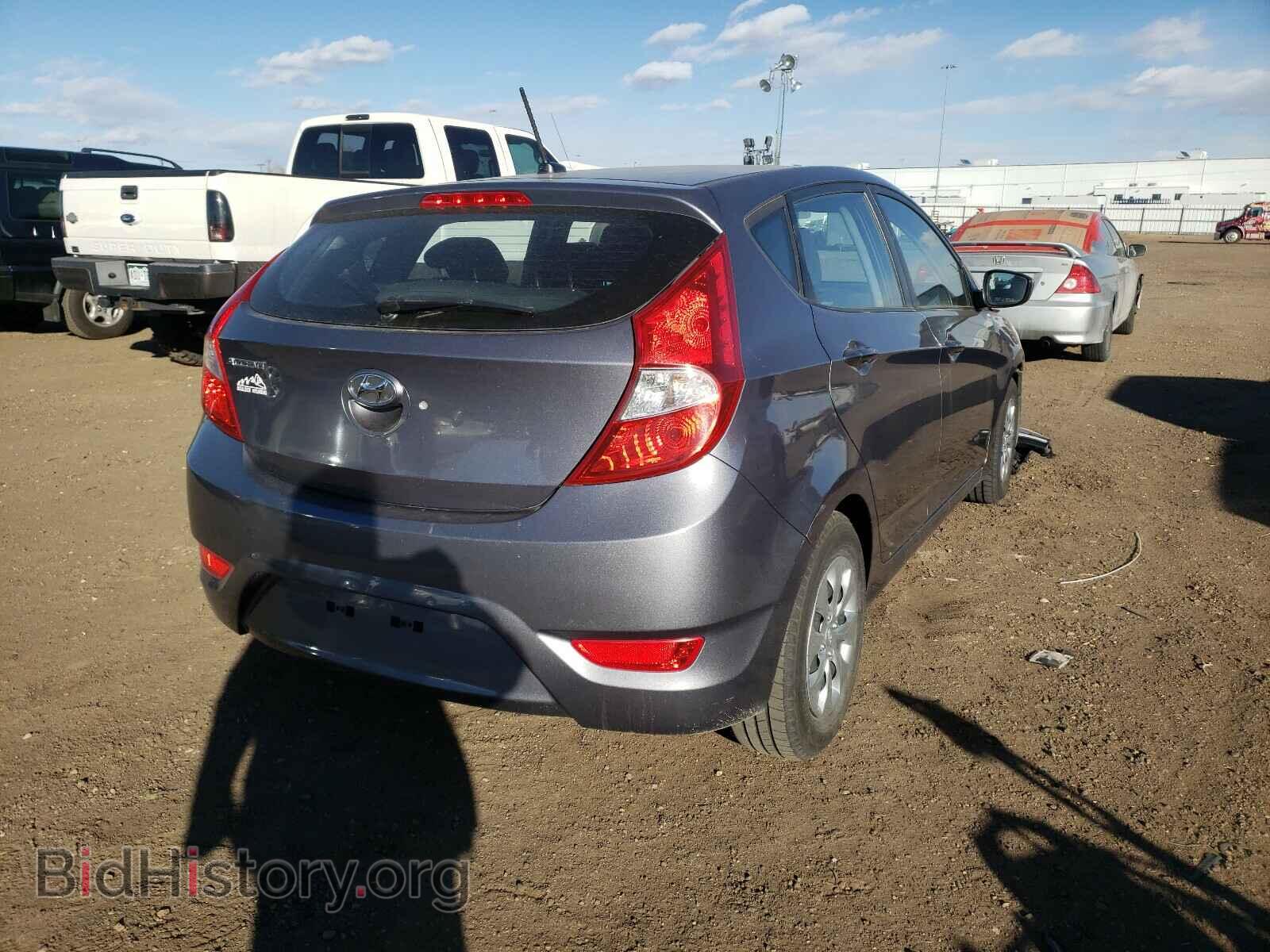 2017 HYUNDAI ACCENT - VIN: KMHCT5AEXHU300804 - Фото 4