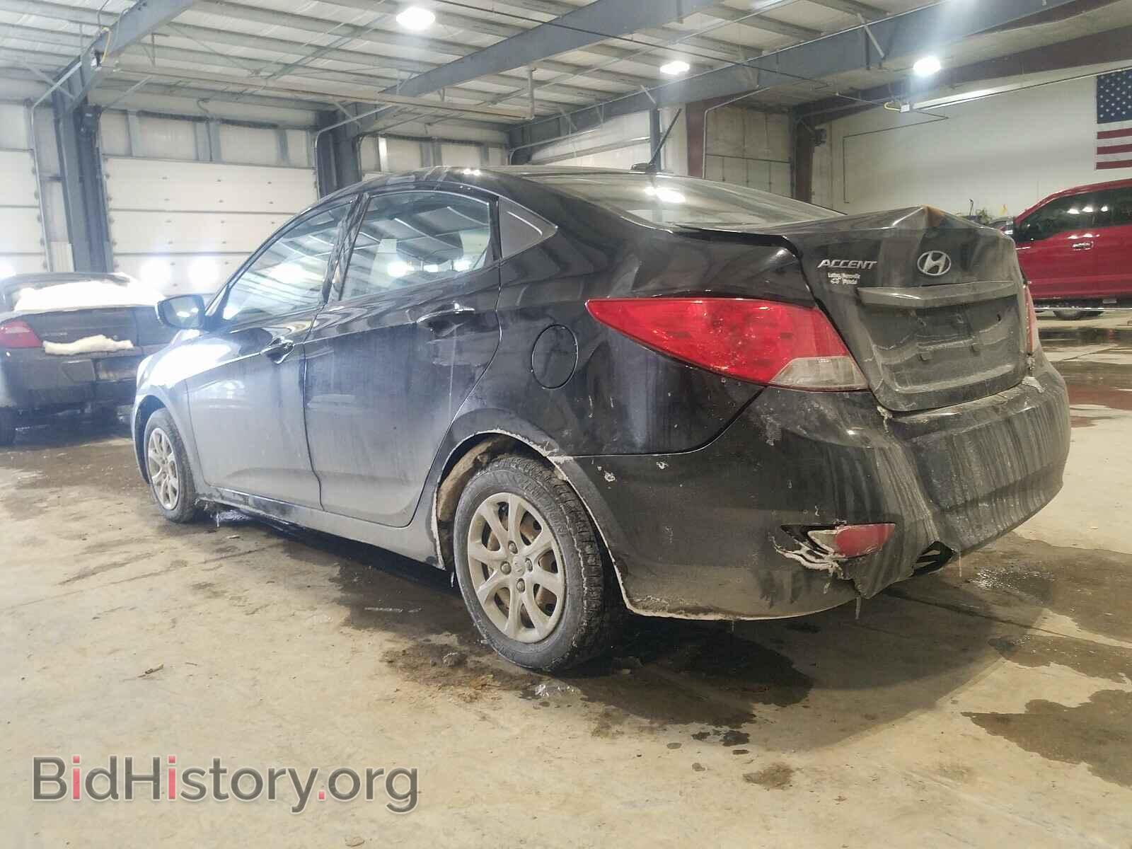 2013 HYUNDAI ACCENT - VIN: KMHCT4AE0DU444401 - Фото 3