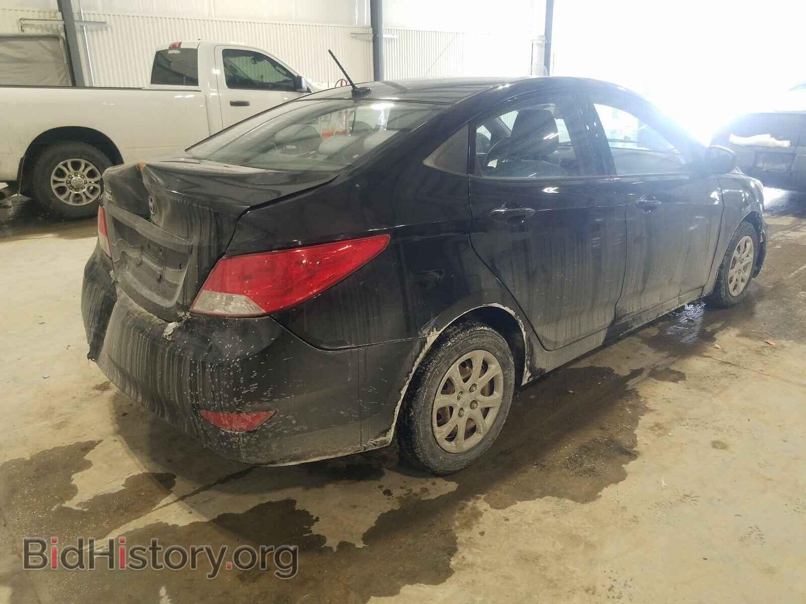 2013 HYUNDAI ACCENT - VIN: KMHCT4AE0DU444401 - Фото 4