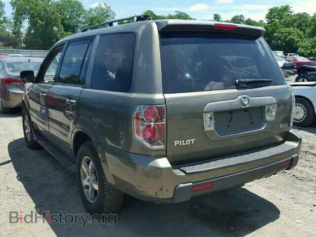 2007 HONDA PILOT - VIN: 2HKYF18587H508706 - Фото 3