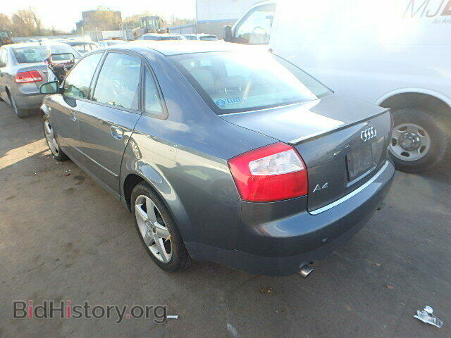 2002 AUDI A4 - VIN: WAULC68E62A022716 - Фото 3
