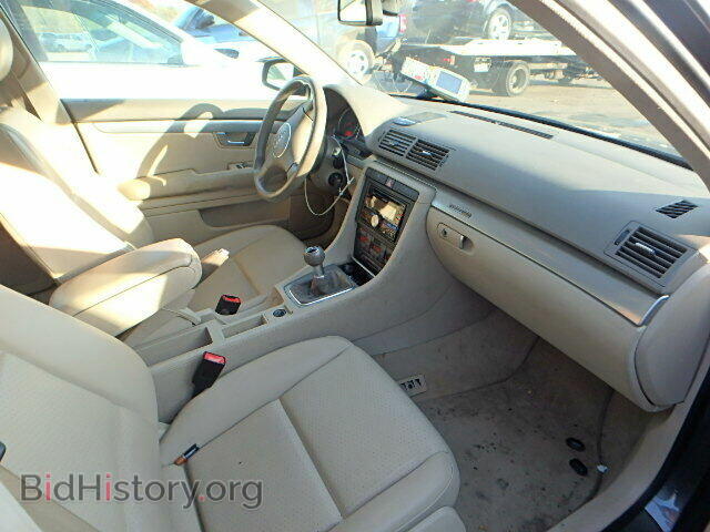 2002 AUDI A4 - VIN: WAULC68E62A022716 - Фото 5