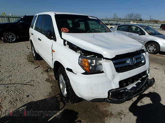 Фотография 5FNYF28197B040485 - HONDA PILOT 2007