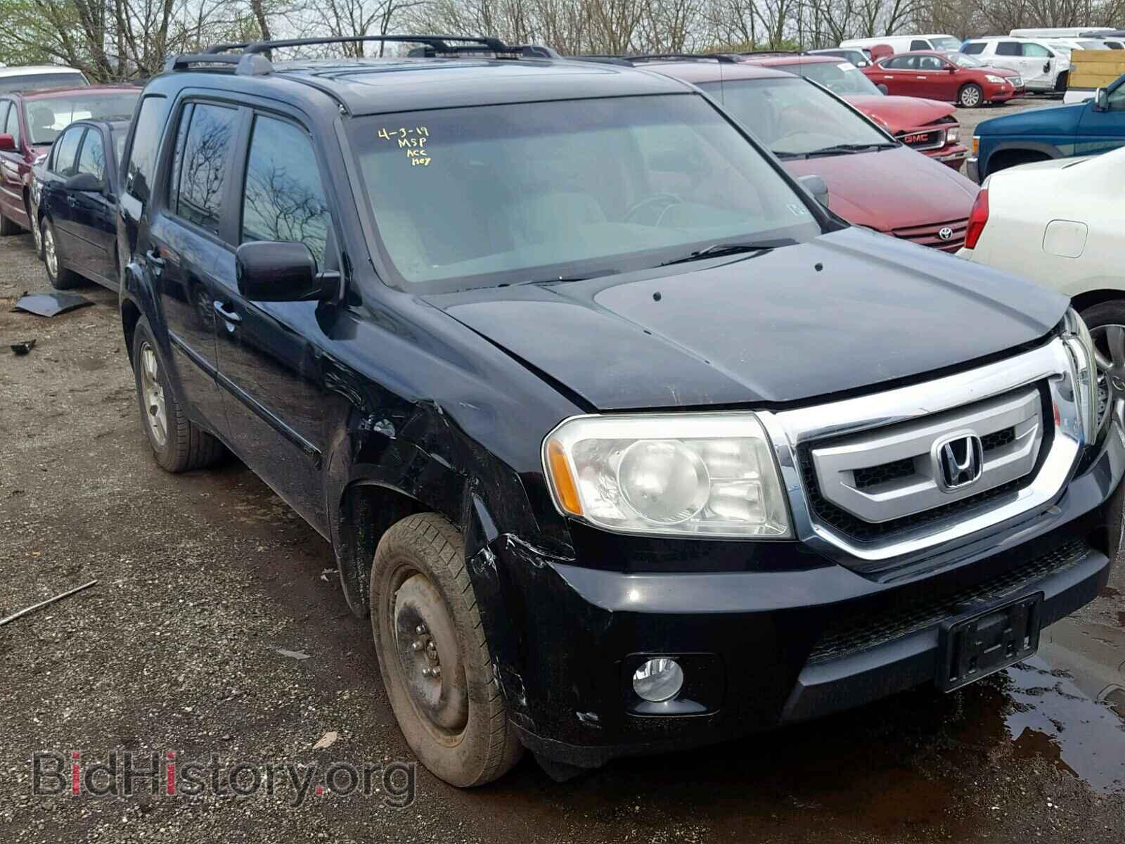 Фотография 5FNYF4H67BB017223 - HONDA PILOT EXL 2011