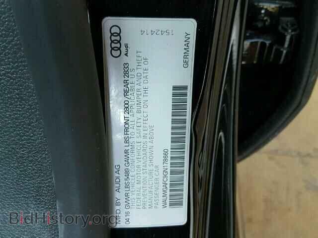 2016 AUDI A7 - VIN: WAUWGAFC9GN178660 - Фото 10