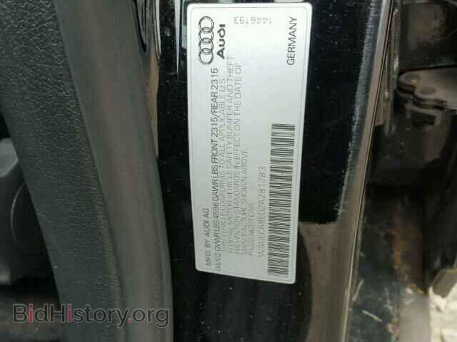 2002 AUDI A4 - VIN: WAULC68E02A281783 - Фото 10