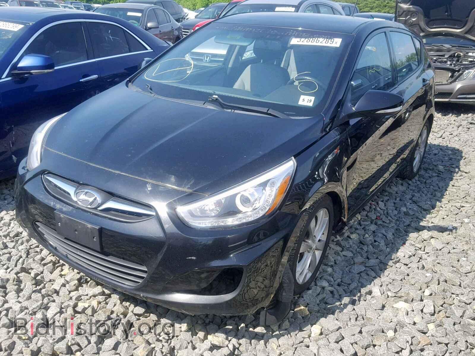 2014 HYUNDAI ACCENT - VIN: KMHCU5AE9EU142674 - Фото 2