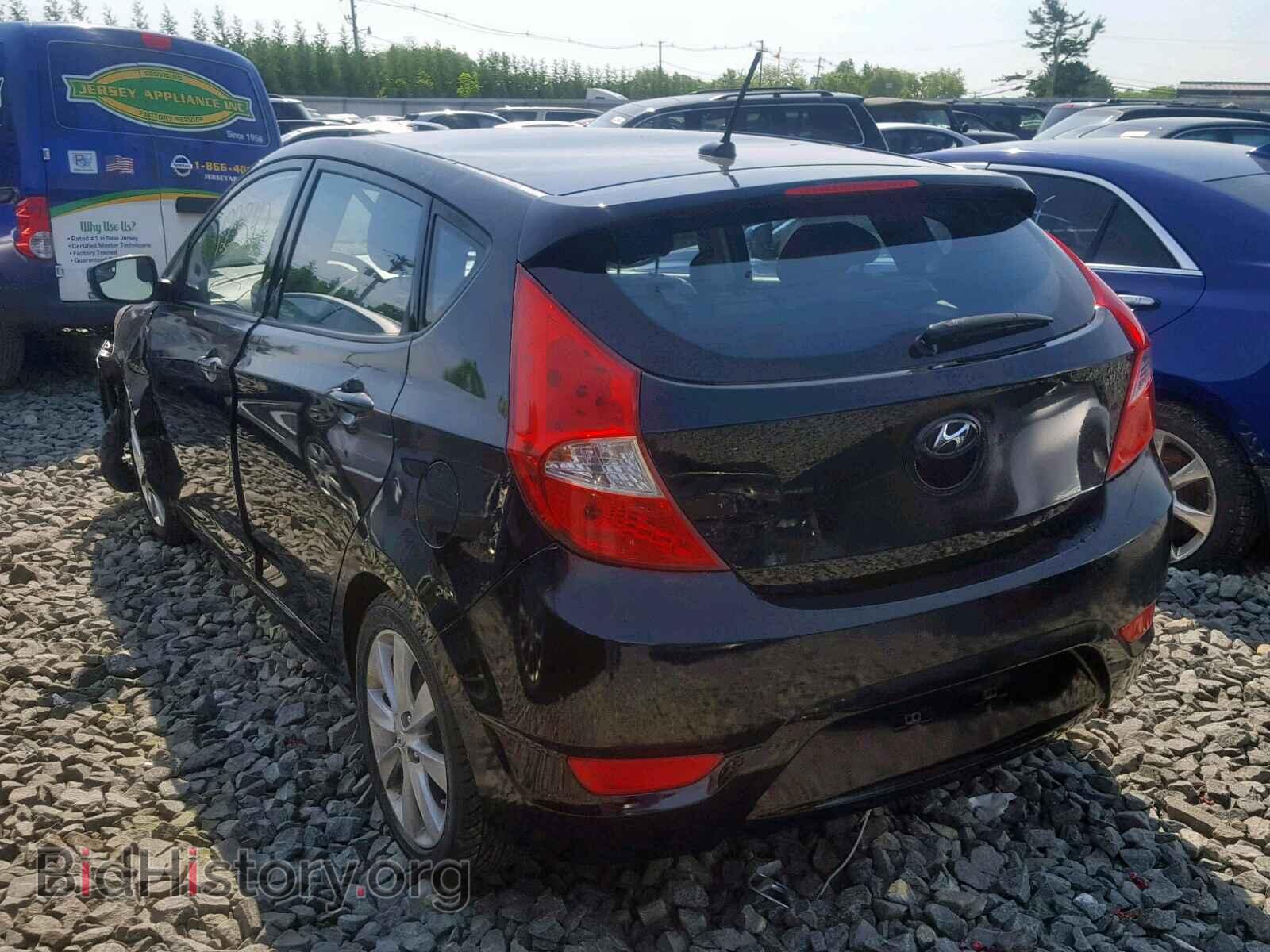 2014 HYUNDAI ACCENT - VIN: KMHCU5AE9EU142674 - Фото 3